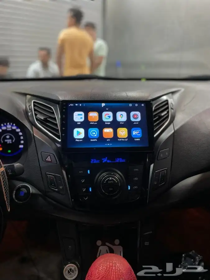 شاشة اي فورتي i40 هيونداي 2014 2