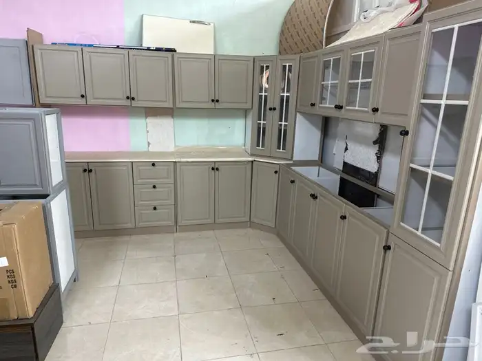 مطابخ جاهزه 6 امتار. صاج والمنيوم 1