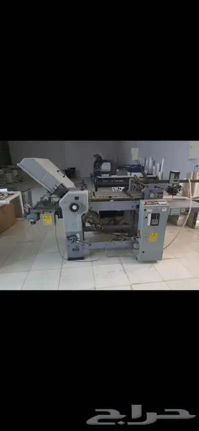 مطبعة كاملة للبيع بجميع ماكيناتها بسعر مخفض جدا 4