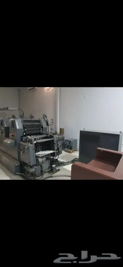 مطبعة كاملة للبيع بجميع ماكيناتها بسعر مخفض جدا 1