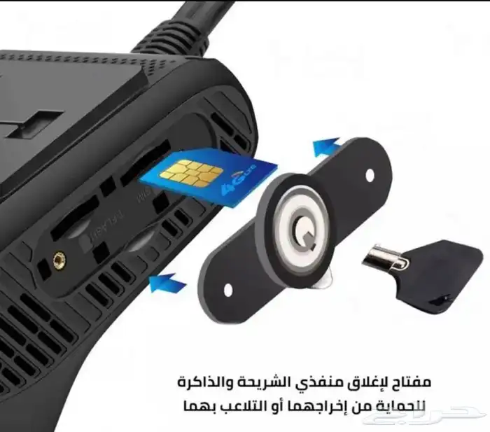 داش كام امامي داخلي لمراقبة السائق مع اشتراك تتبع 10 سنوات 1