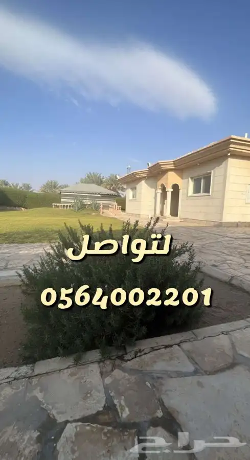 استراحه مزرعه العفجه الهياثم الرحمانيه الخرج 22