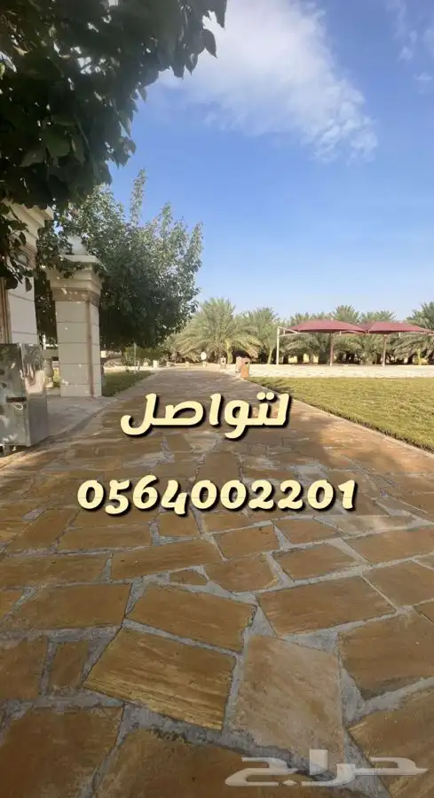 استراحه مزرعه العفجه الهياثم الرحمانيه الخرج 14
