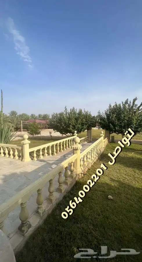 استراحه مزرعه العفجه الهياثم الرحمانيه الخرج 33
