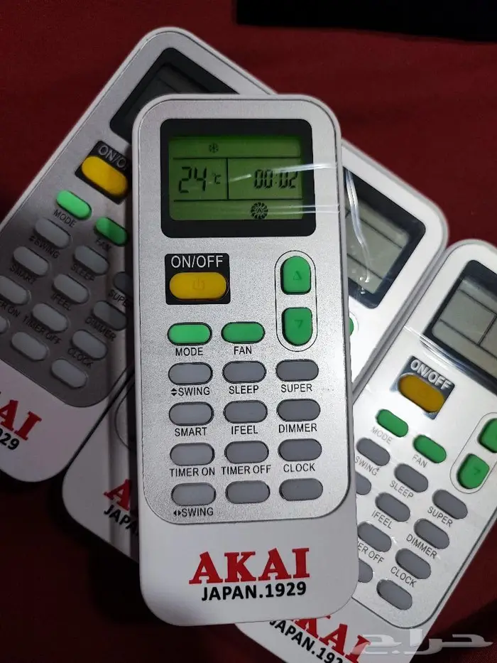 ريموت مكيف اكاي كلاس هوم كوين ستار وي فوجي 0