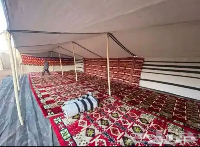 لبيع البيوت الشعر ولخيام ولوازم البر كامله 18
