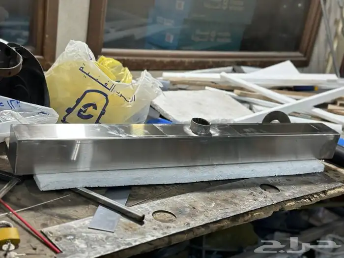 مصب ستيل شلال جداري مصبات ستيل 7