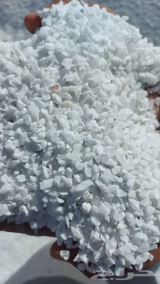 خرسانه بيضاء كسر رخام 23