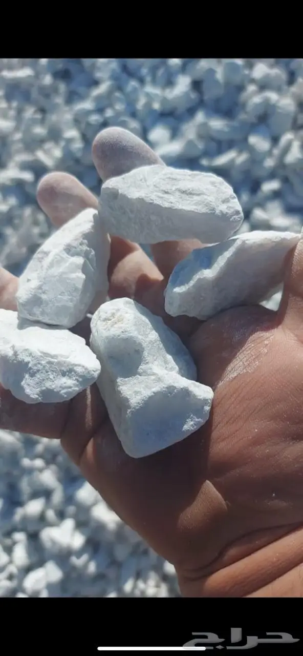 خرسانه بيضاء كسر رخام 16