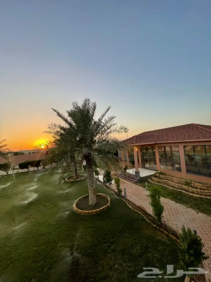 استراحة منتجع فاخر في ضرما تاجير يومي 4