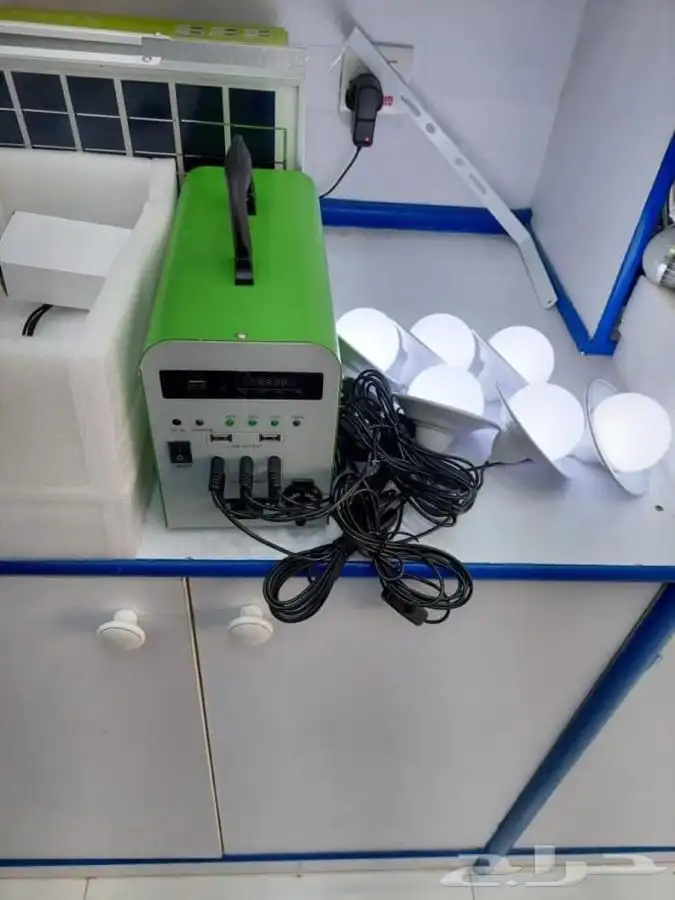 منظومة طاقة شمسية 18 أمبير 6 لمبات 0