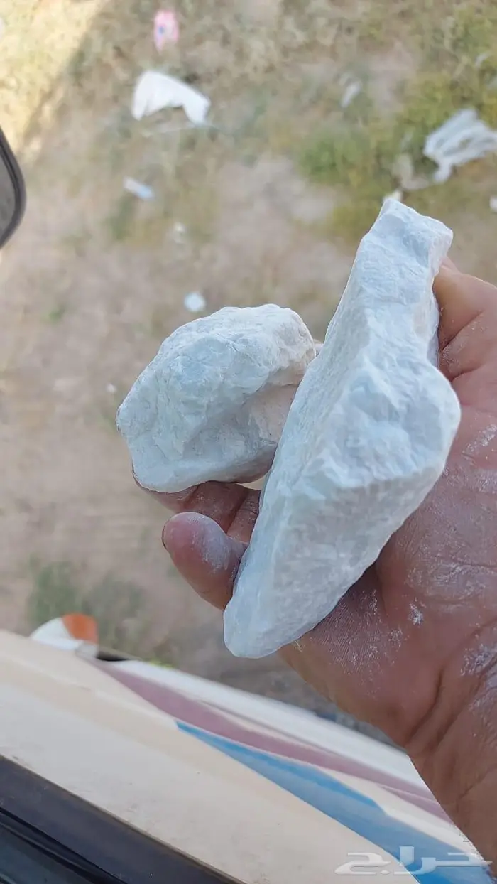 خرسانه بيضاء كسر رخام 15