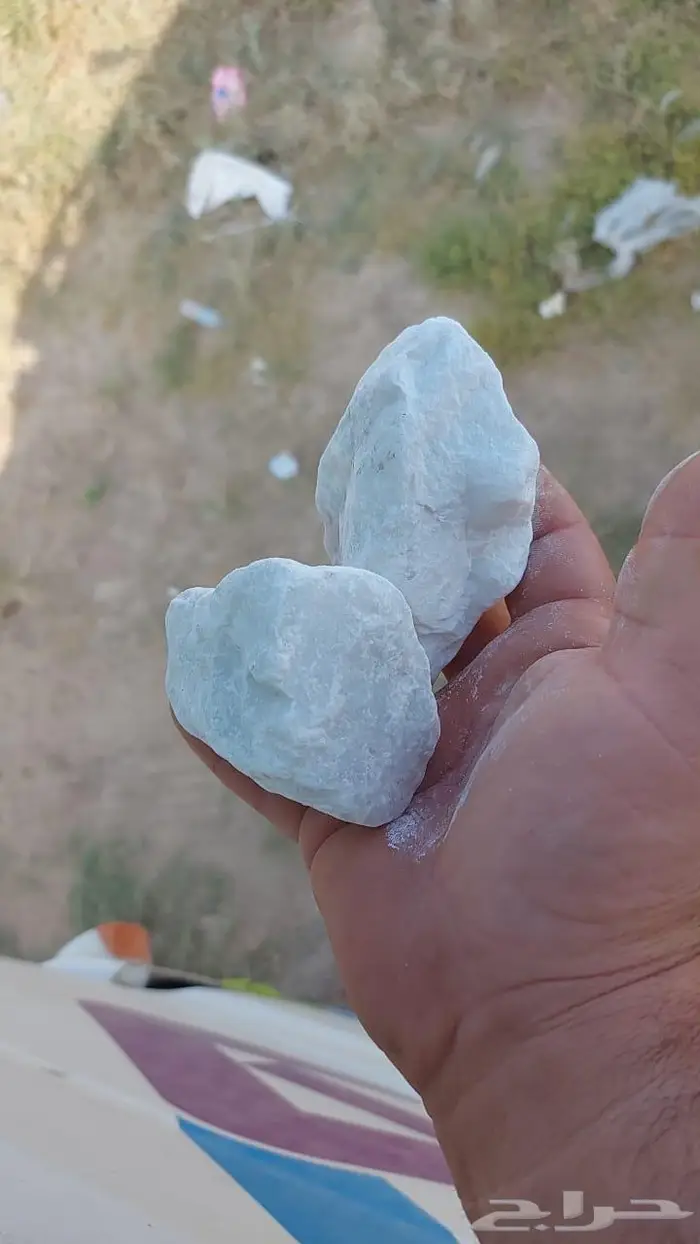خرسانه بيضاء كسر رخام 21