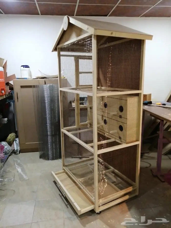 حضيرة عصافير بتصميم ريفي 2