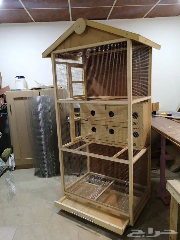 حضيرة عصافير بتصميم ريفي 1