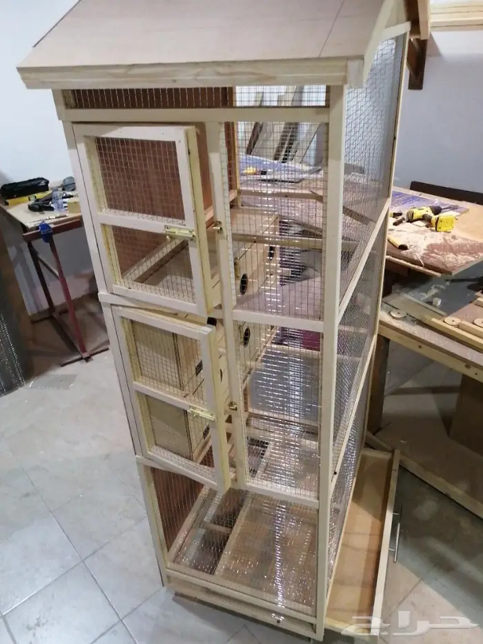 حضيرة عصافير بتصميم ريفي 5