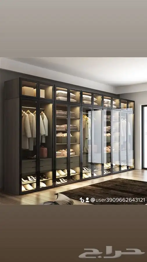 تفصيل غرف ودواليب مبتكره حسب الطلب ضمان 7 سنوات 12