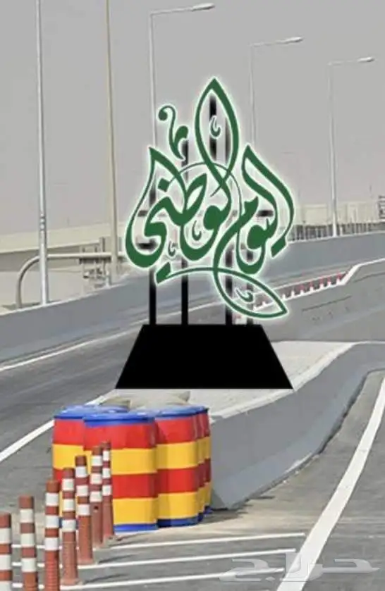 مجسمات اليوم الوطني السعودي 66