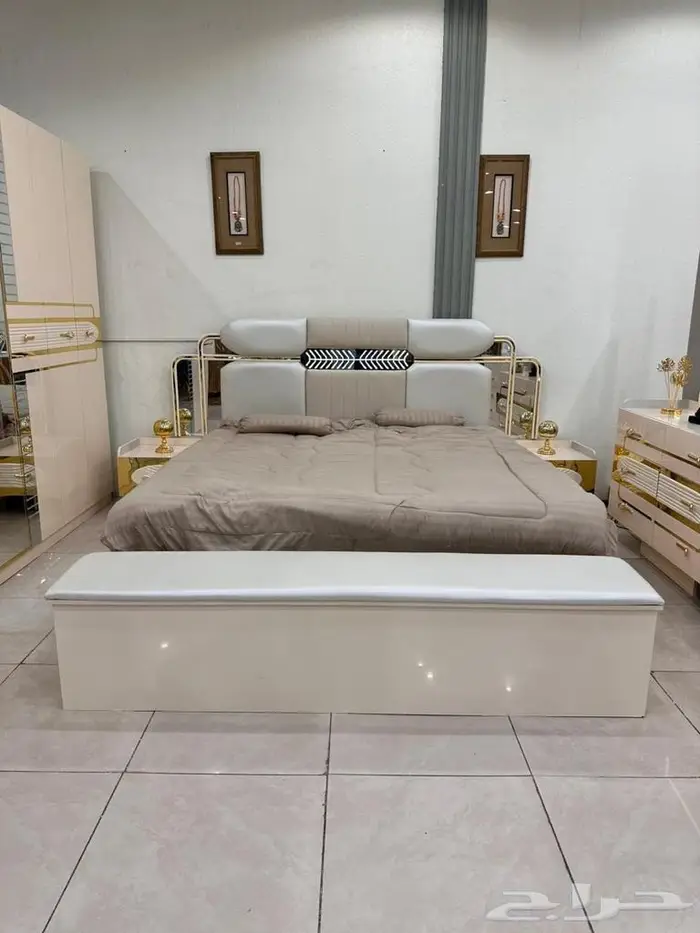 غرف نوم مودرن وكلاسيك عروض جديده 16