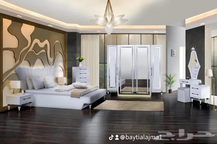 غرف نوم مودرن وكلاسيك عروض جديده 24
