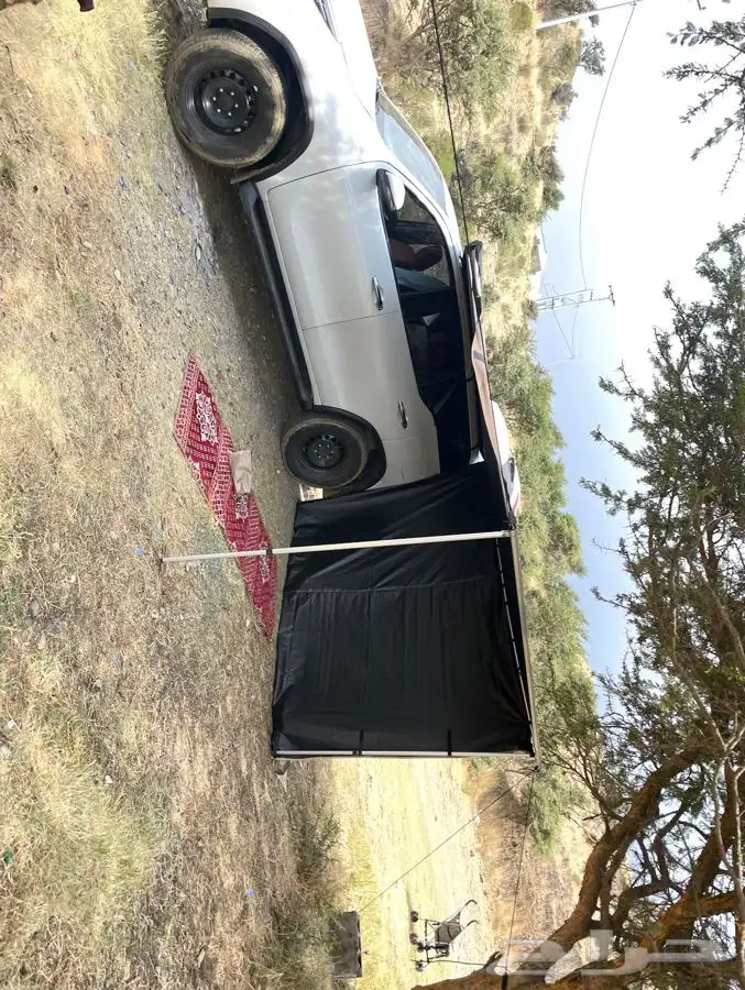 مظلة جانبية للسيارة خاصة للرحلات D600 طبقتين 7