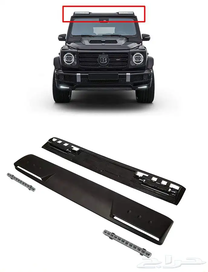 أنوار شمعات مرسيدس جي كلاس G63 إكسسوارات جيب مرسيدس 25