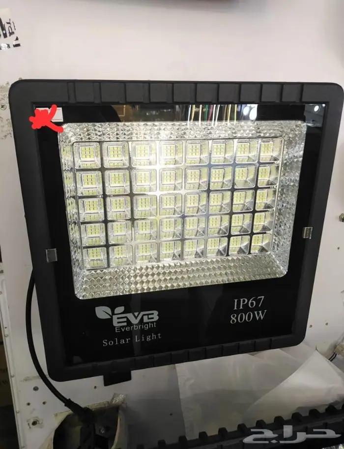 كشافات طاقة شمسية العرض القوي 5