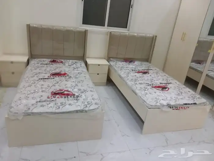 تفصيل غرف نوم بأجود انواع الاخشاب متوفر خدمة الاقساط 4