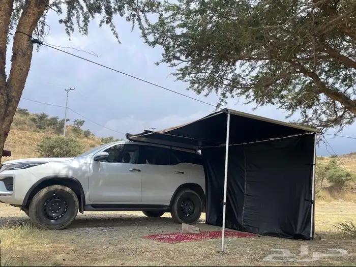 مظلة جانبية للسيارة خاصة للرحلات D600 طبقتين 2