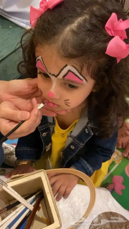 رسم وجه اليوم الوطني وجميع المناسبات 2