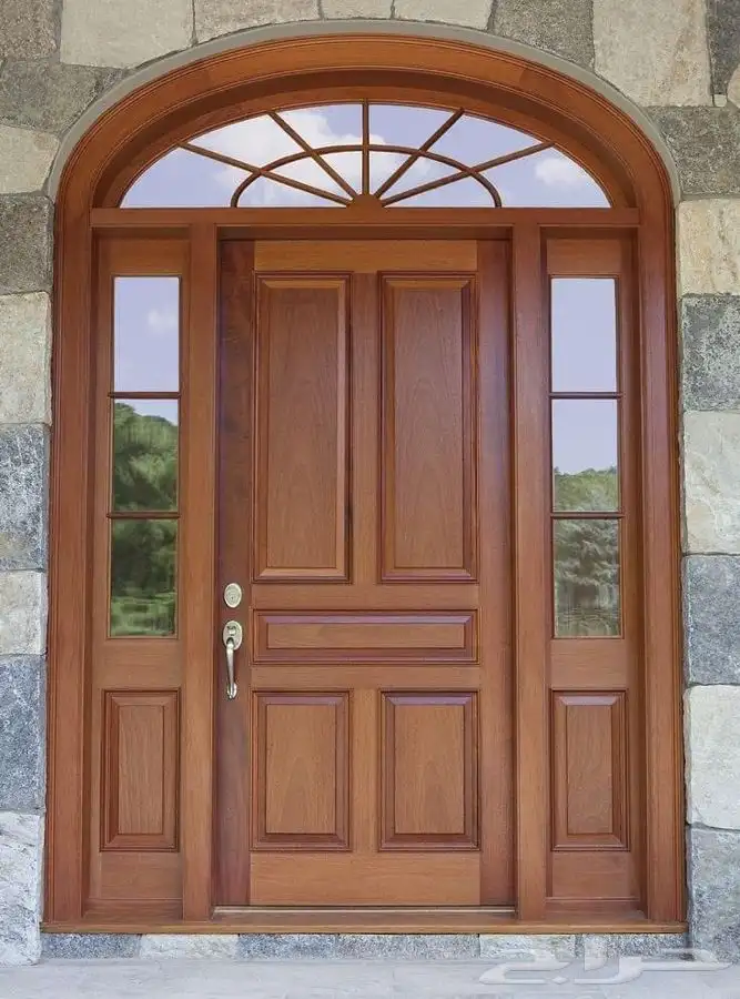 ابواب خشب تفصيل 4