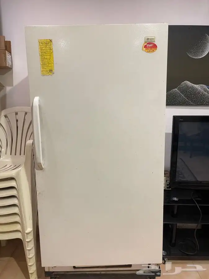 للبيع فريزر كبير واقف 110 فولت امريكي اصلي خالي من العيوب 1