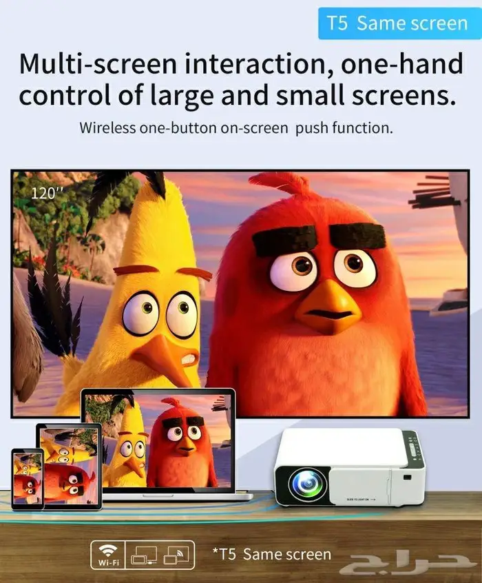 بروجكتر ذكي بمواصفات عالية 3500 شمعه 720x1280 للمعلمين 12