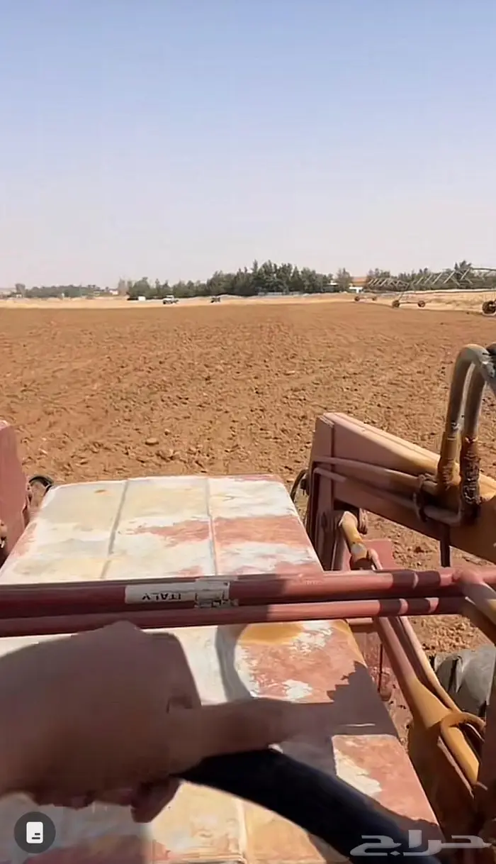 حراثه للايجار لحراثه الاراضي الزراعية وتجهيزها لزراعة 1