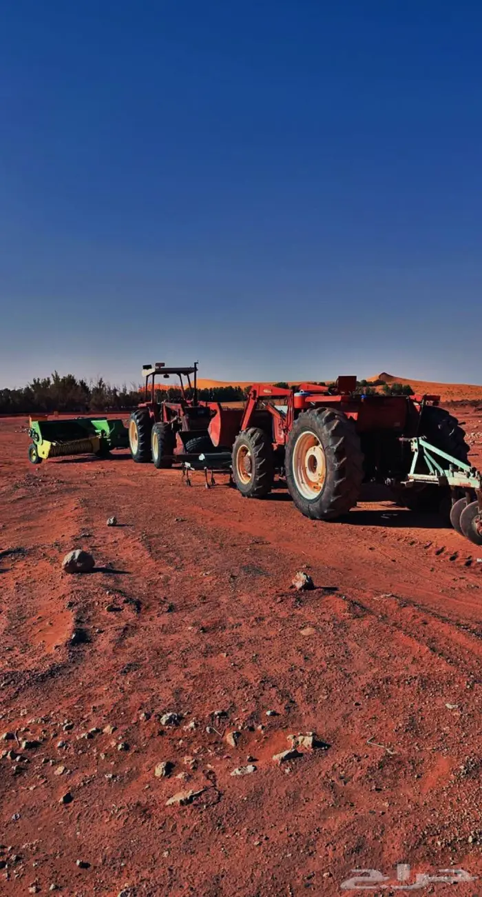 حراثه للايجار لحراثه الاراضي الزراعية وتجهيزها لزراعة 3