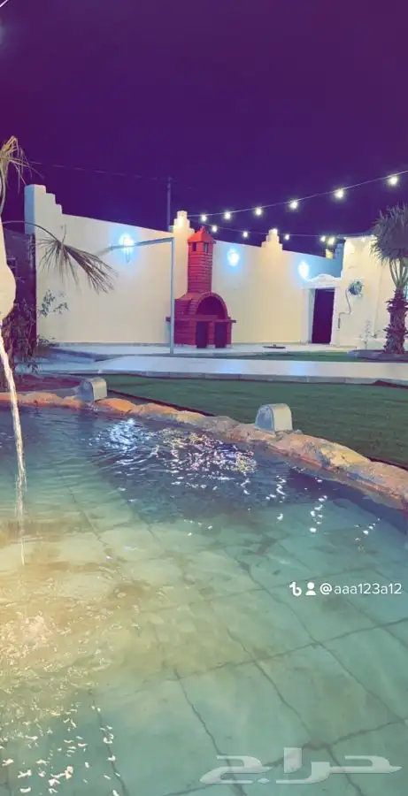 للمناسبات منتجع ليالي السيل 21