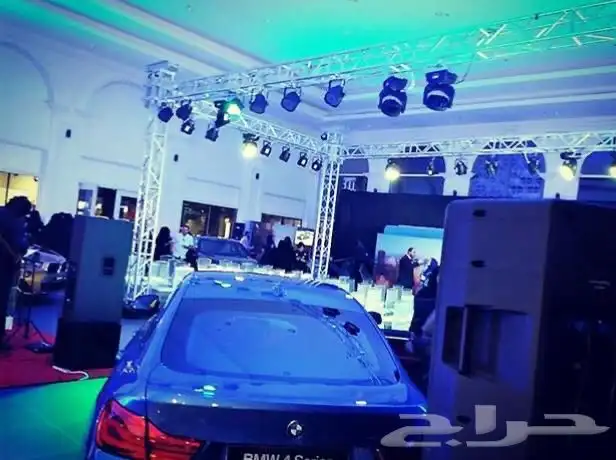 تنظيم المعارض والمؤتمرات حفلات اضاءاه ستى كلرر شاشات استيج 96