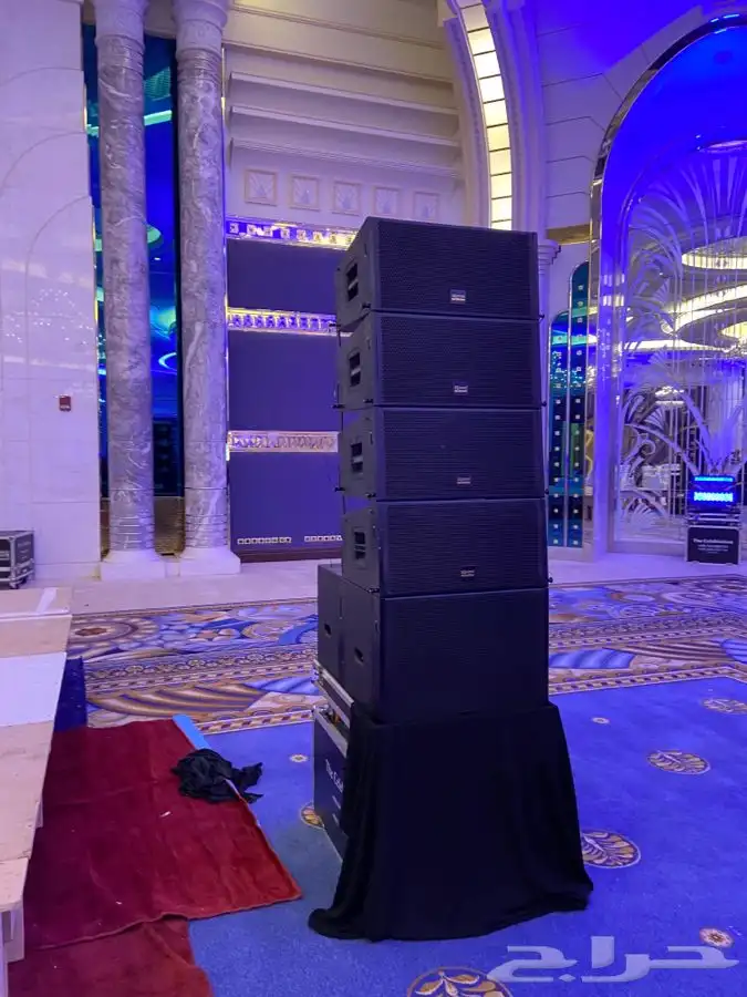 تنظيم المعارض والمؤتمرات حفلات اضاءاه ستى كلرر شاشات استيج 11