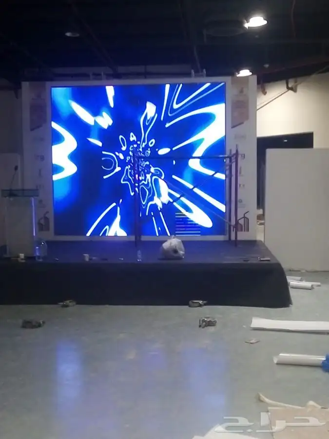 تنظيم المعارض والمؤتمرات حفلات اضاءاه ستى كلرر شاشات استيج 19