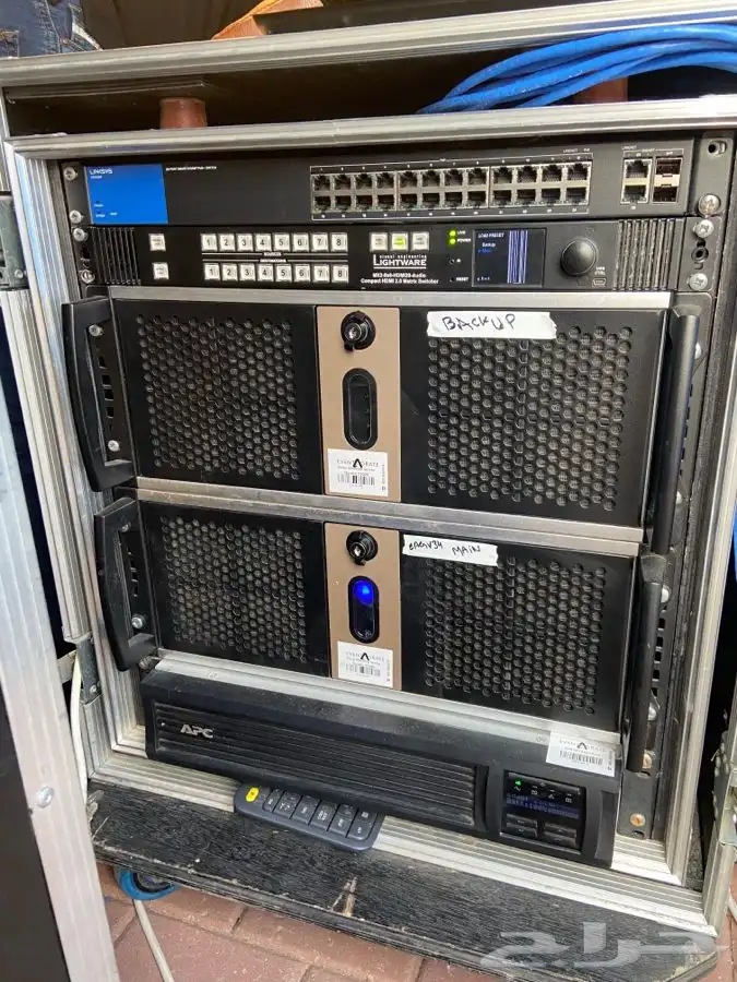 تنظيم المعارض والمؤتمرات حفلات اضاءاه ستى كلرر شاشات استيج 6