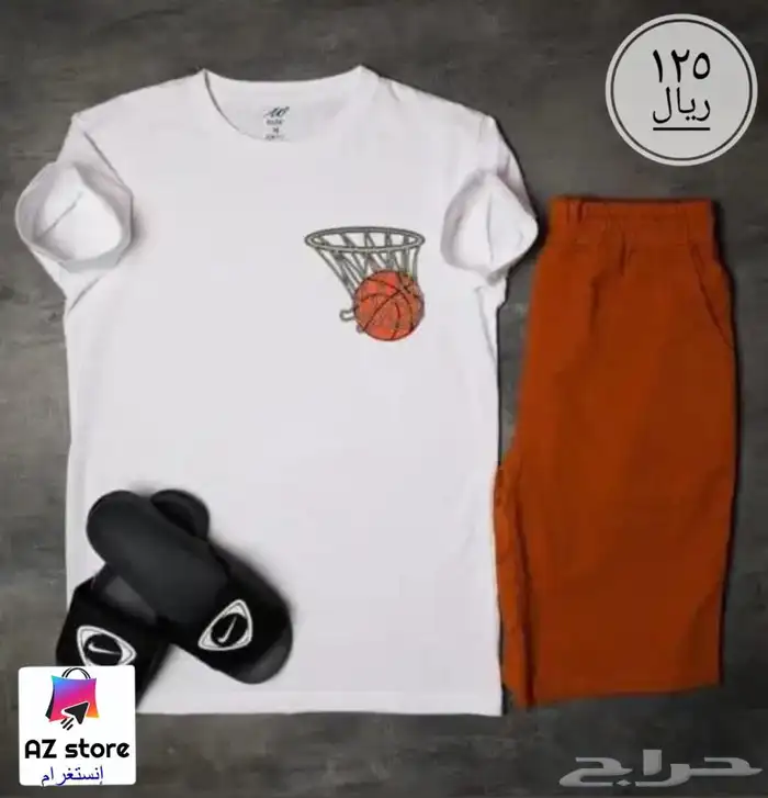 تيشيرتات وشورتات اطقم او منفصله حسب الطلب 48