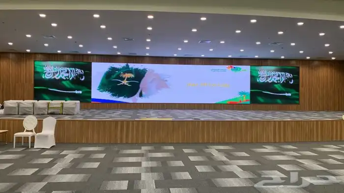 تنظيم المعارض والمؤتمرات حفلات اضاءاه ستى كلرر شاشات استيج 48