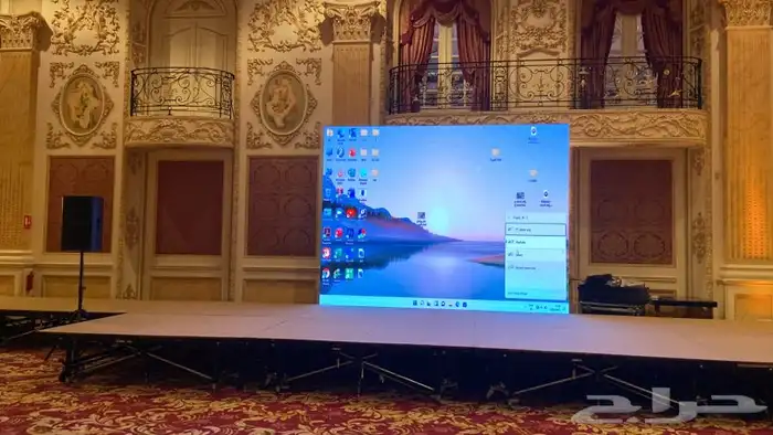 تنظيم المعارض والمؤتمرات حفلات اضاءاه ستى كلرر شاشات استيج 41