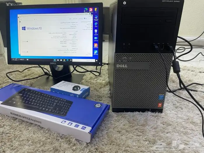 ديلDEEL i5 مع 8رام مع ssdمع الشاشة والواي فاي وجميع الاغراض 0