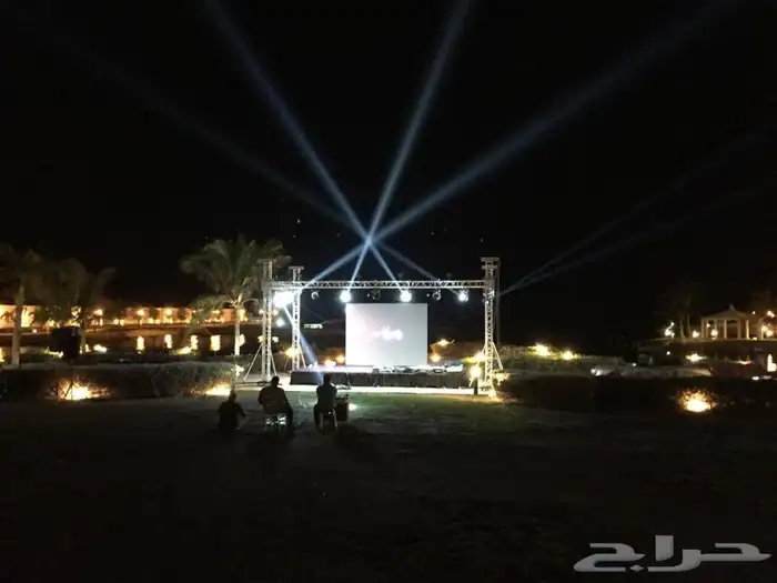تنظيم المعارض والمؤتمرات حفلات اضاءاه ستى كلرر شاشات استيج 84