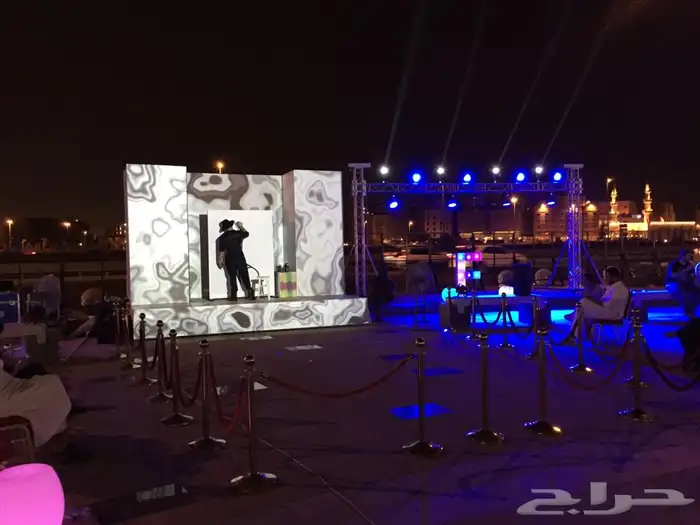 تنظيم المعارض والمؤتمرات حفلات اضاءاه ستى كلرر شاشات استيج 99