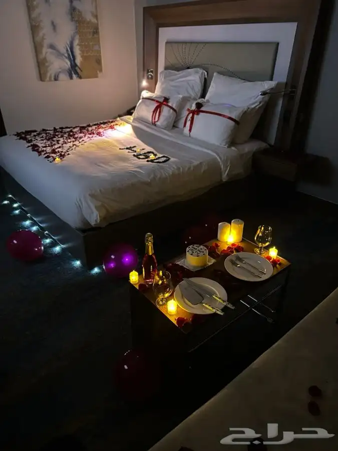تنسيق غرفه يوم ميلاد لاحد الزبائن   فندق النفتيل 0