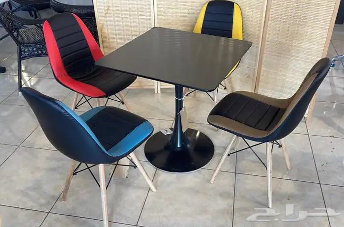 كراسي بار او مطبخ مرتفعه مديلات حديثة خامات فخمة وتس فقط 59