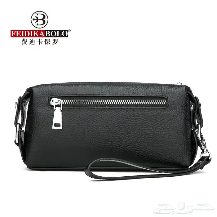 شنطة يد فيديكا بولو جلد طبيعي 1