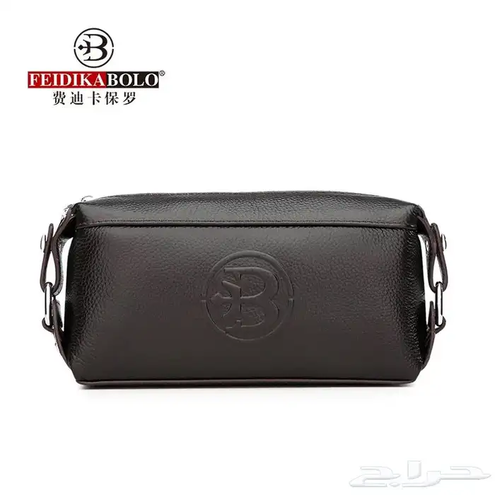 شنطة يد فيديكا بولو جلد طبيعي 5